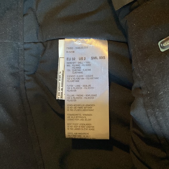 Black Bogner snow pants. Size XXS - Picture 3 of 4